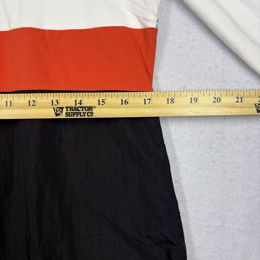 Nike International Long Sleeve Dress Womens M White Black Red Colorblock - Picture 5 of 8